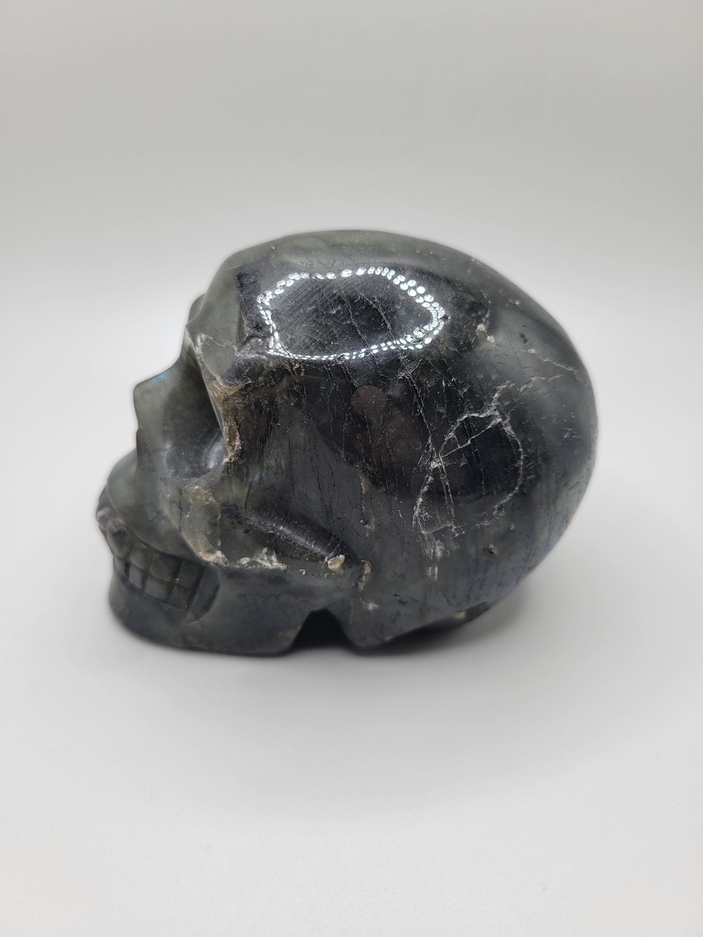 Labradorite Skull