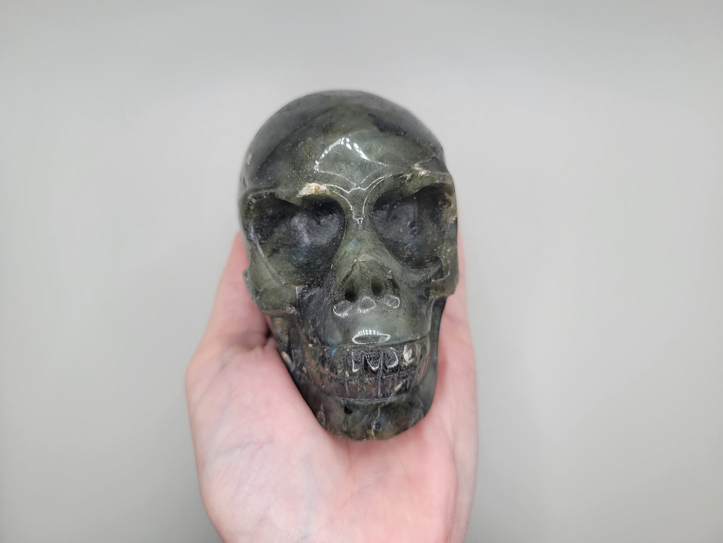 Labradorite Skull