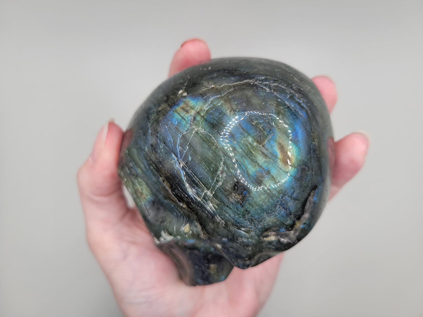 Labradorite Skull