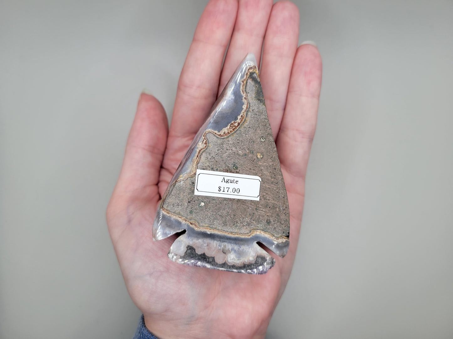 Amethyst Drusy Arrowhead