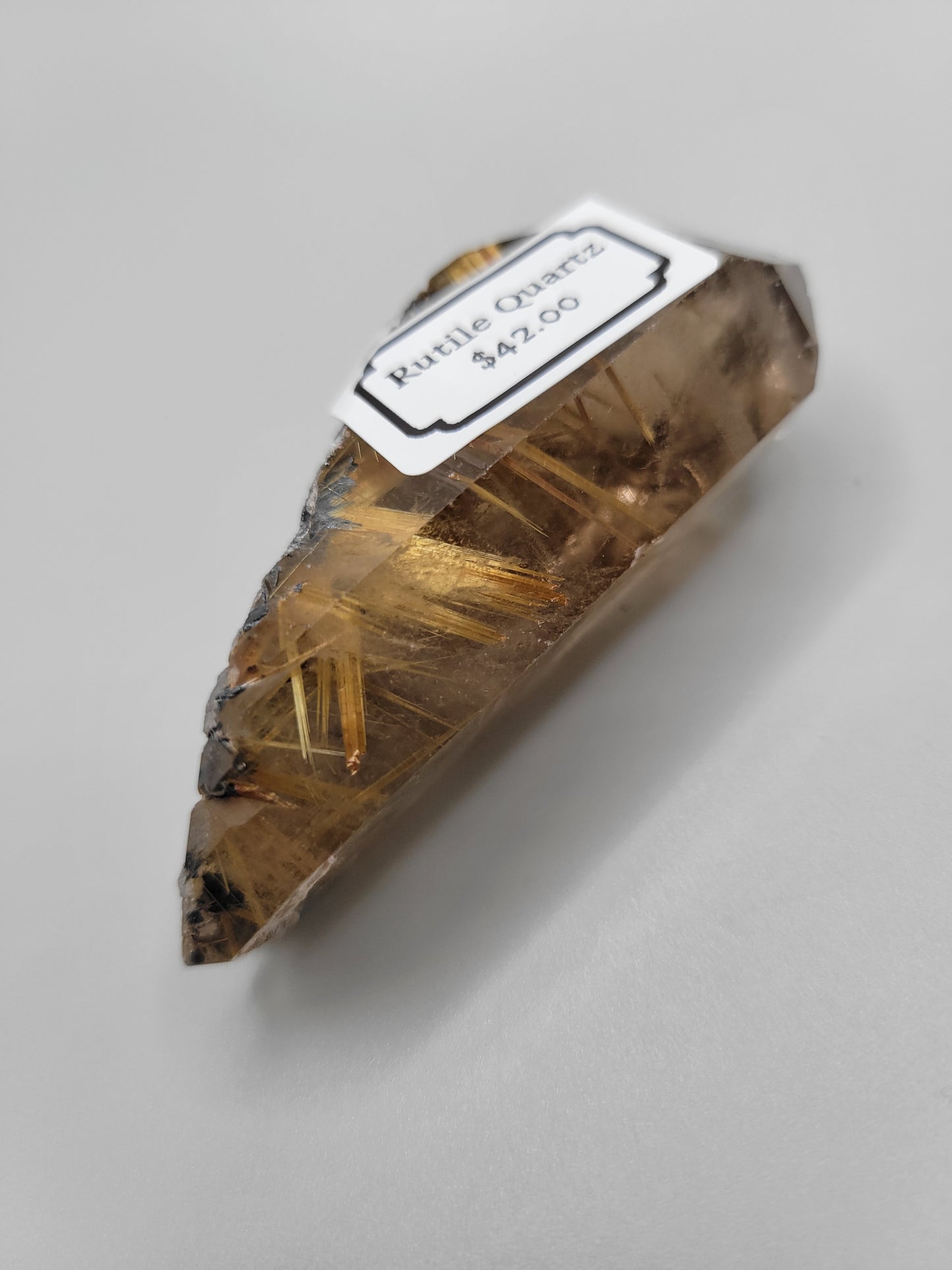 Rutile Quartz Point