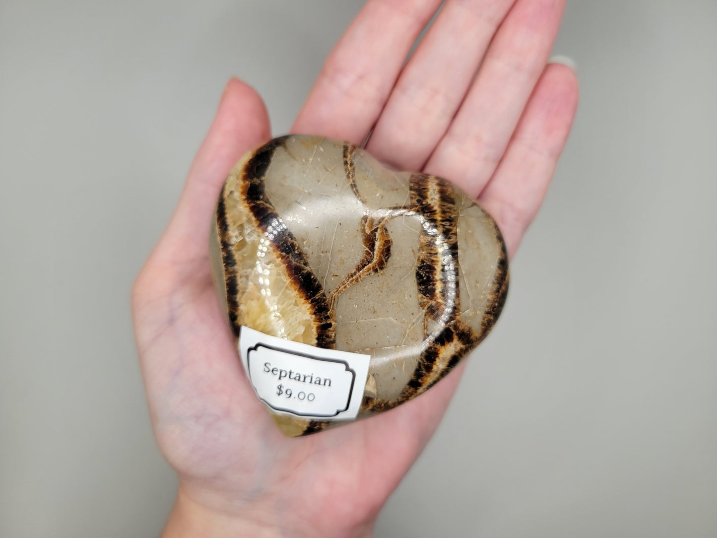 Septarian Heart