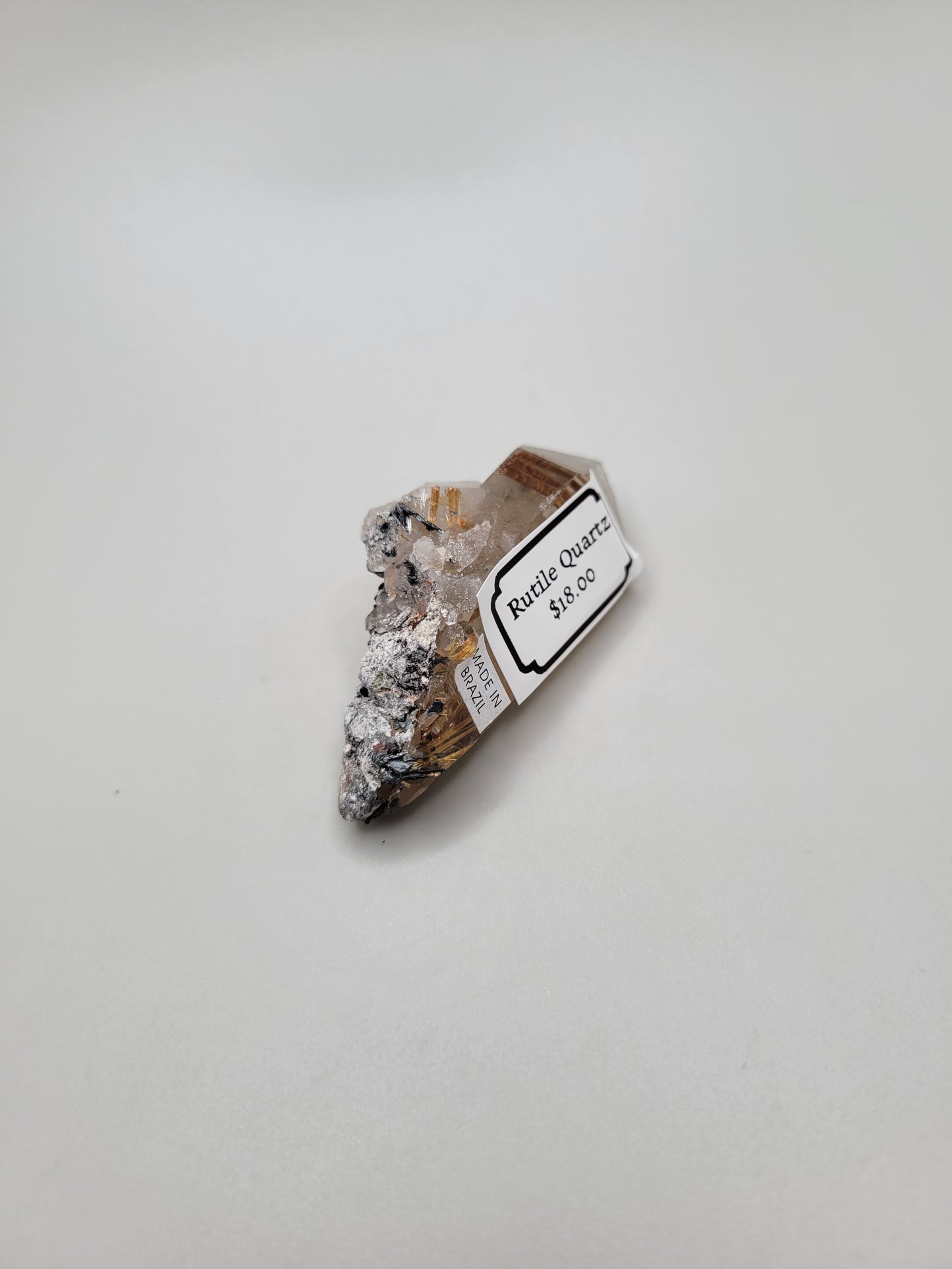 Rutile Quartz Point