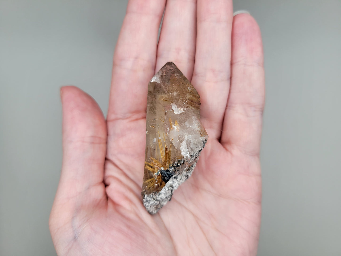 Rutile Quartz Point