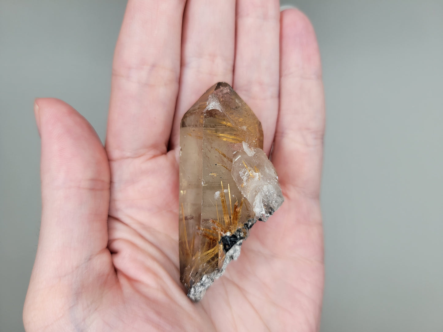 Rutile Quartz Point