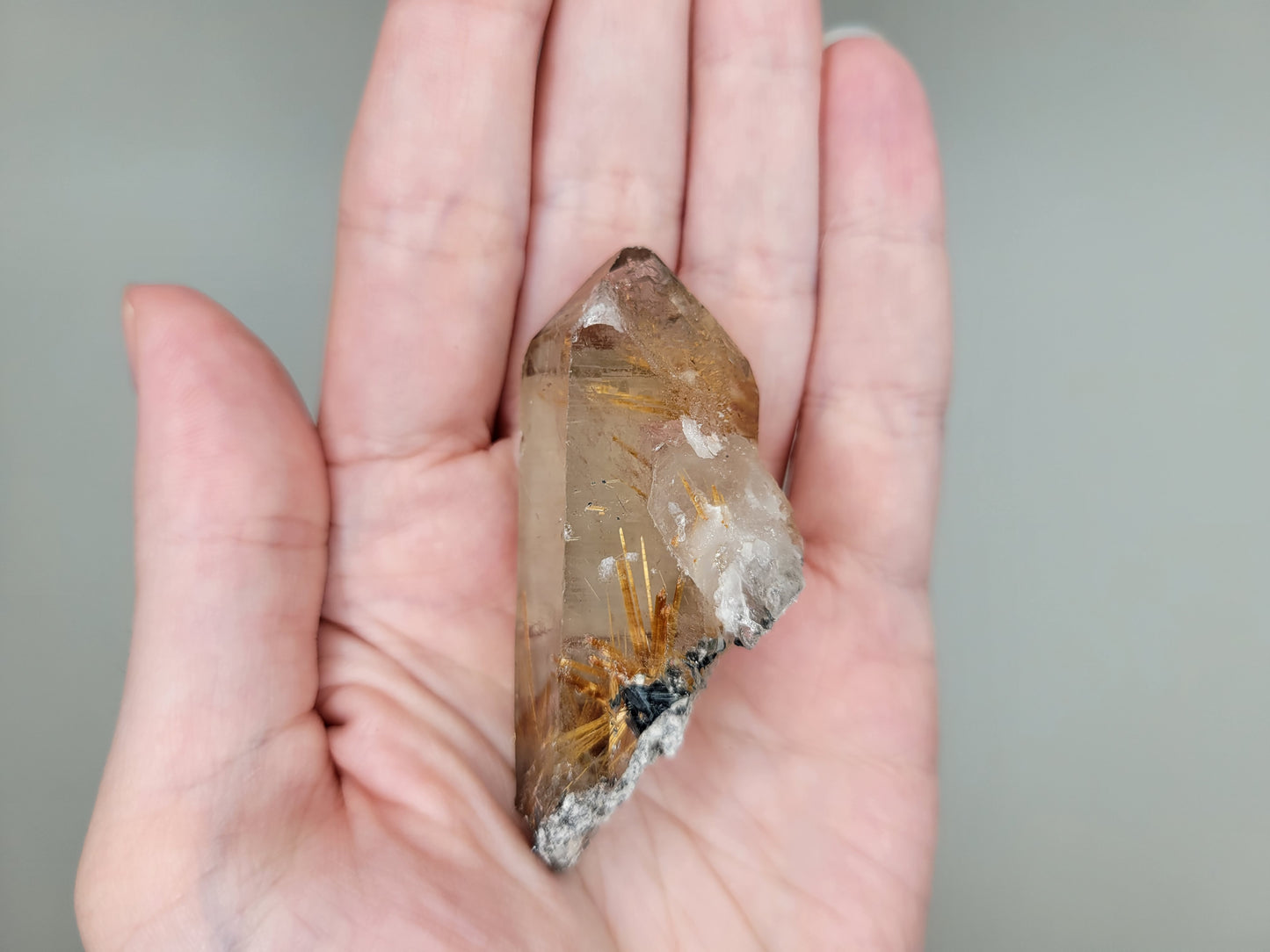 Rutile Quartz Point