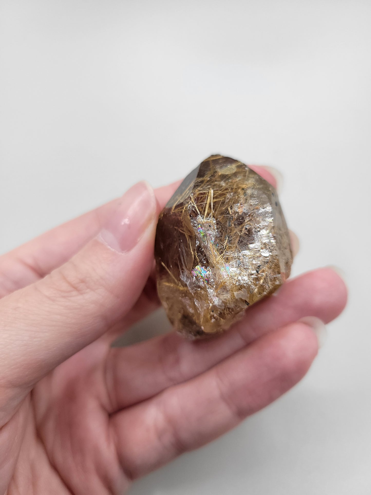 Rutile Quartz Point