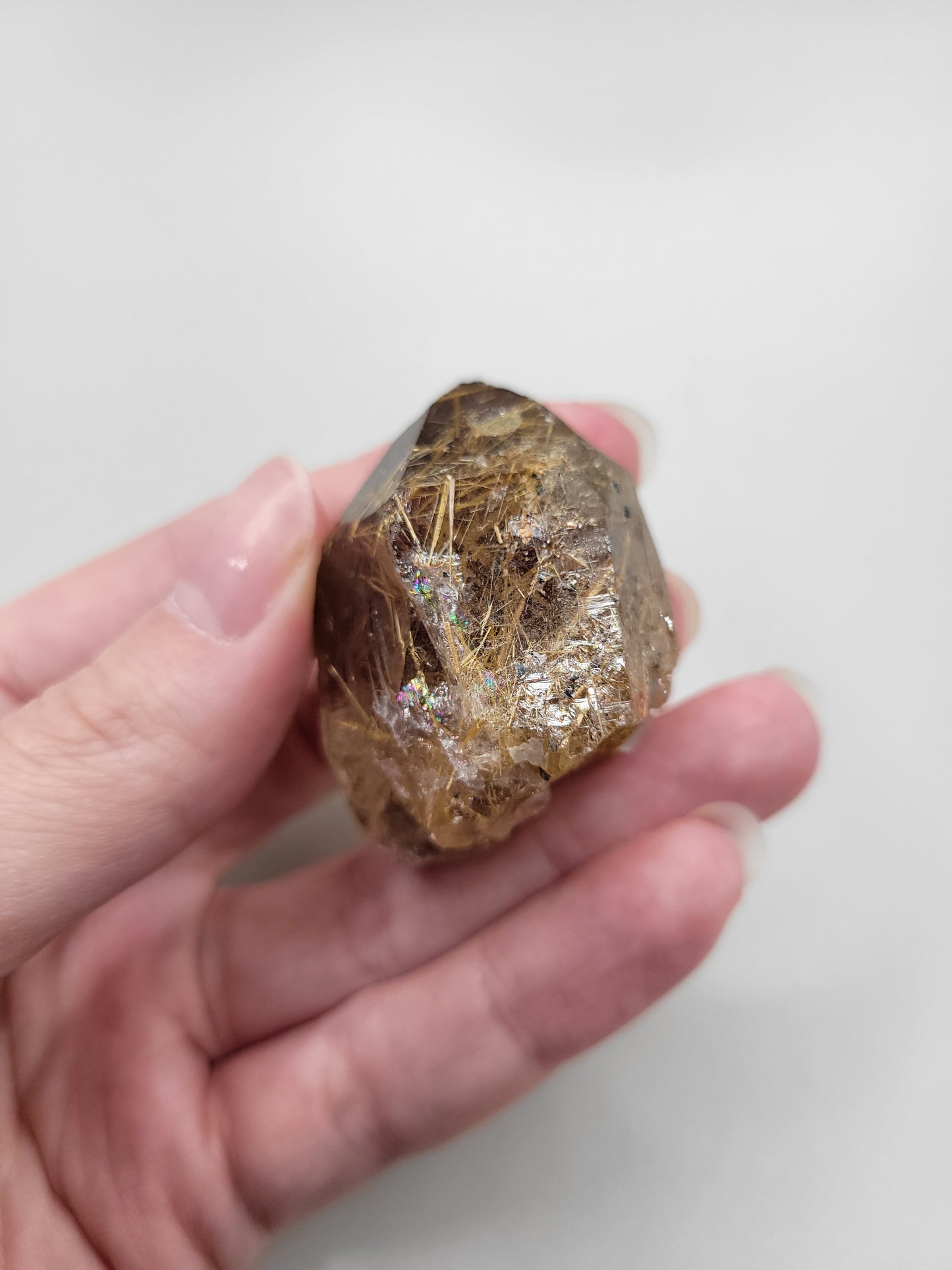 Rutile Quartz Point