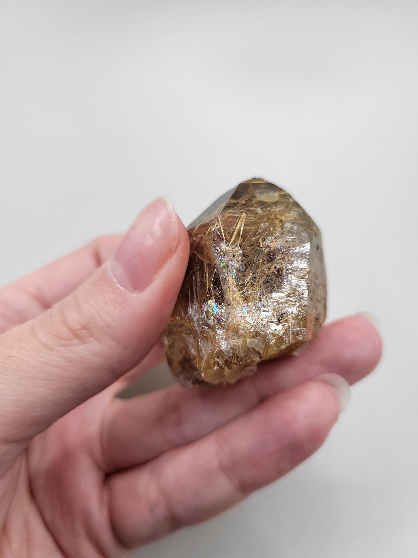 Rutile Quartz Point
