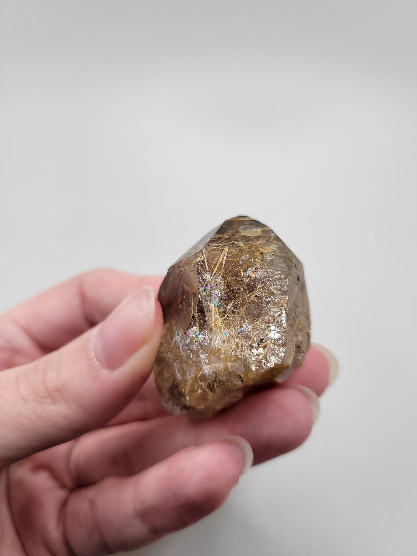 Rutile Quartz Point