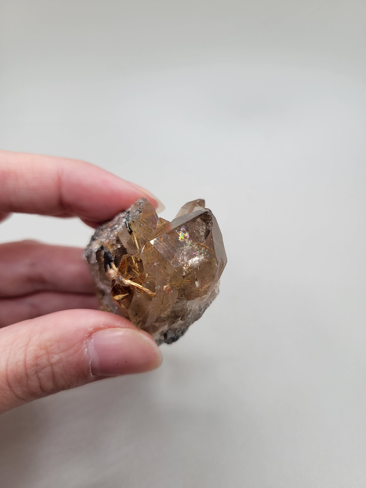 Rutile Quartz Point