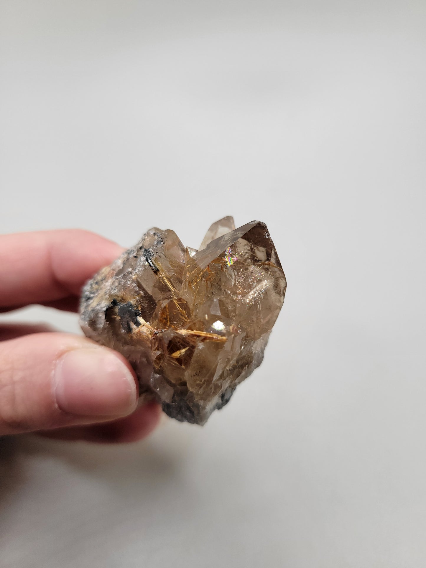 Rutile Quartz Point