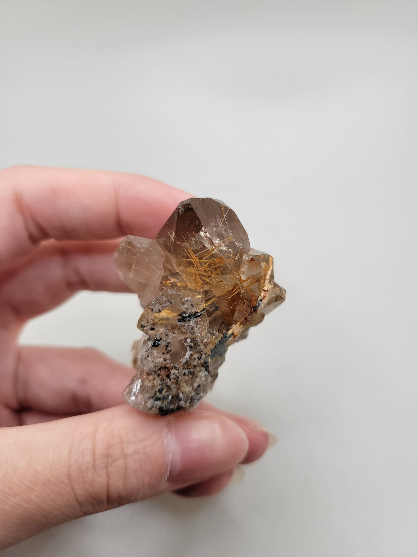 Rutile Quartz Point
