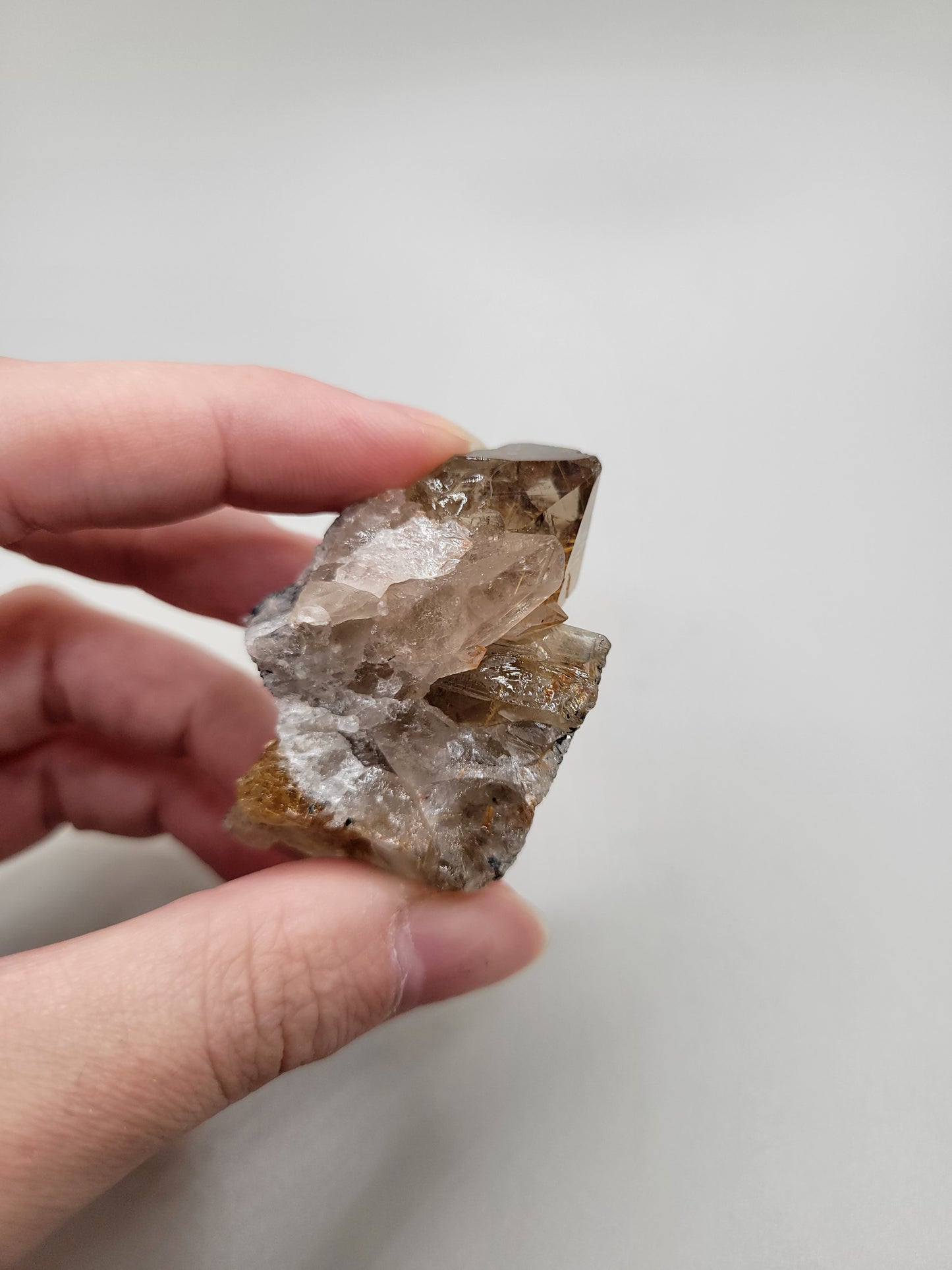 Rutile Quartz Point