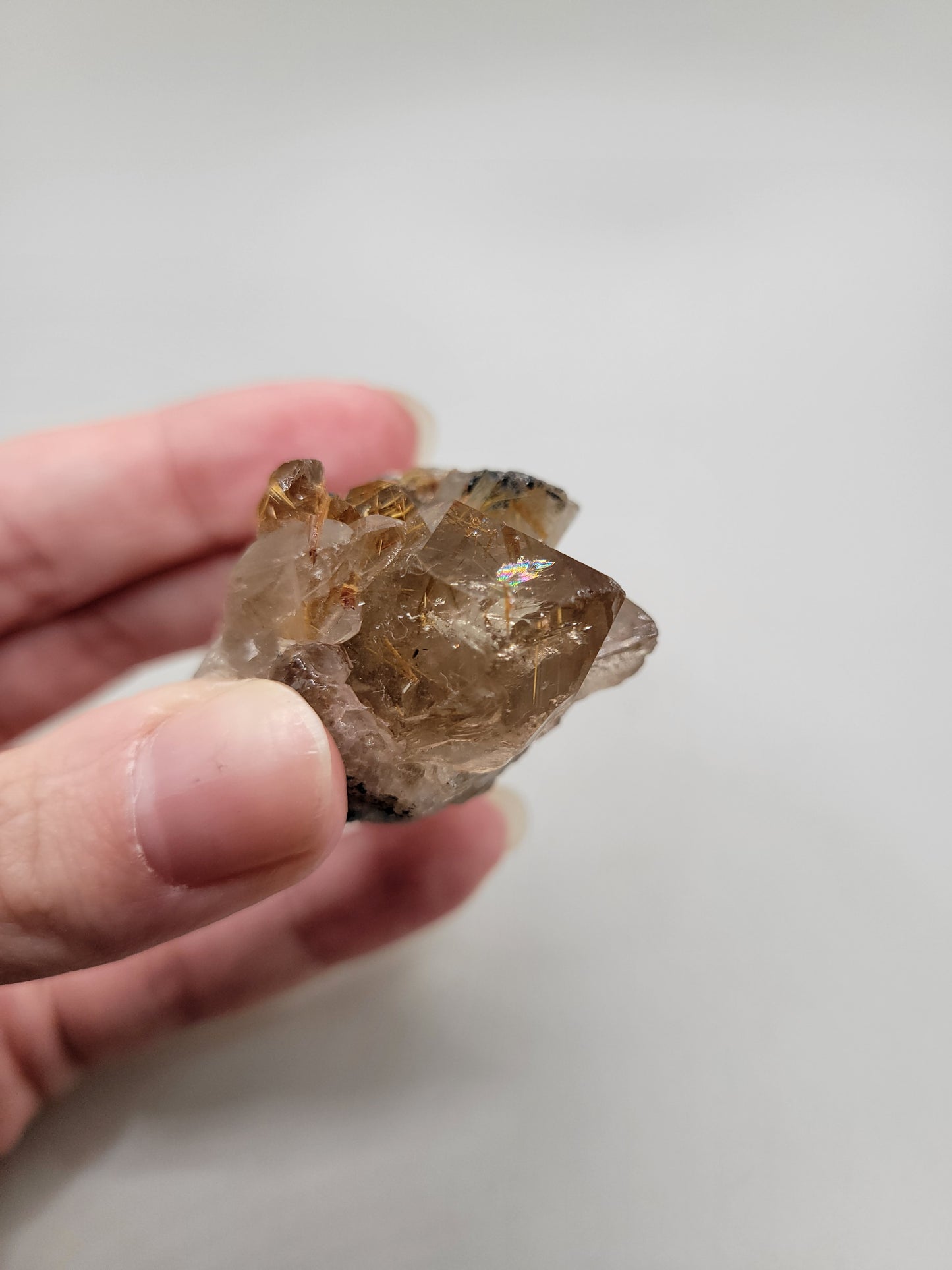 Rutile Quartz Point