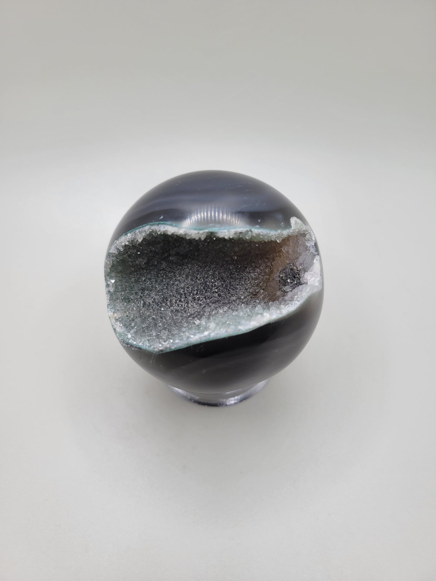 Agate Drusy Sphere