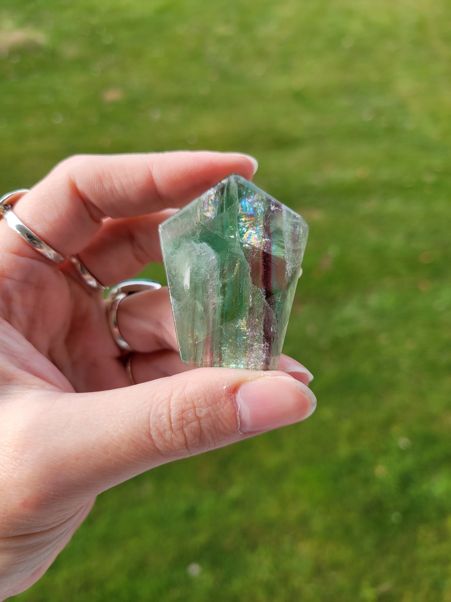 Rainbow Fluorite Slabs