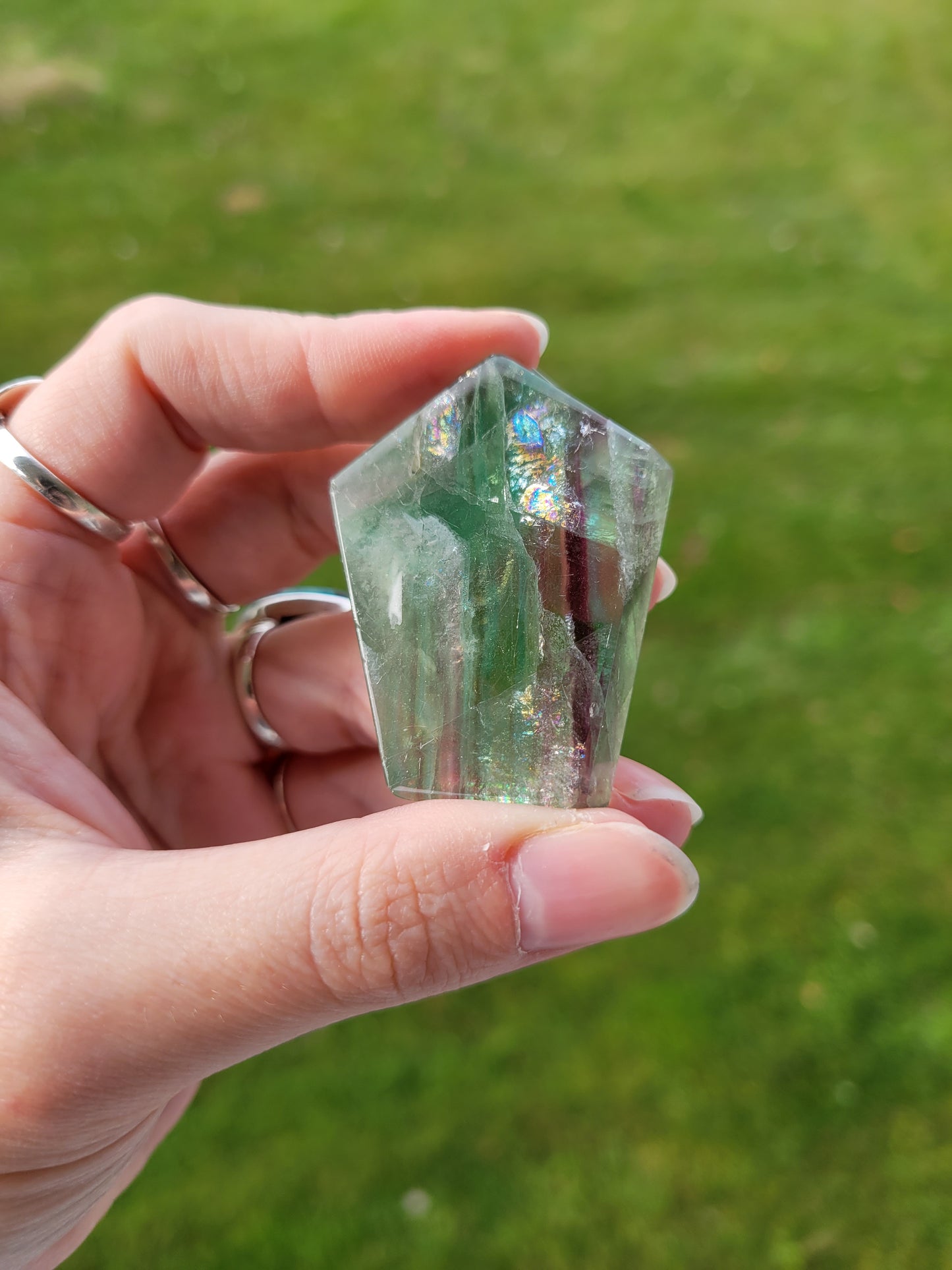 Rainbow Fluorite Slabs