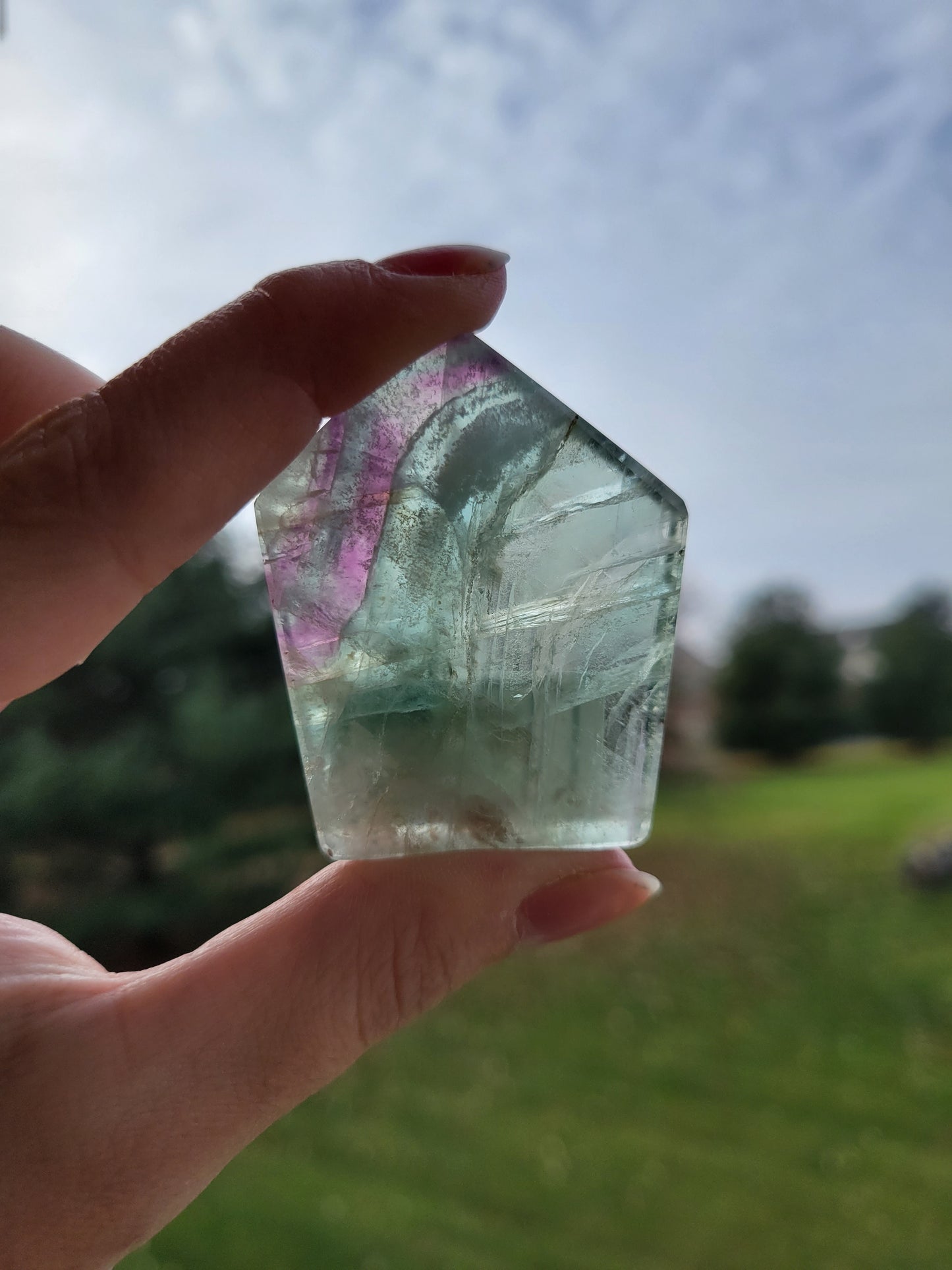 Rainbow Fluorite Slabs