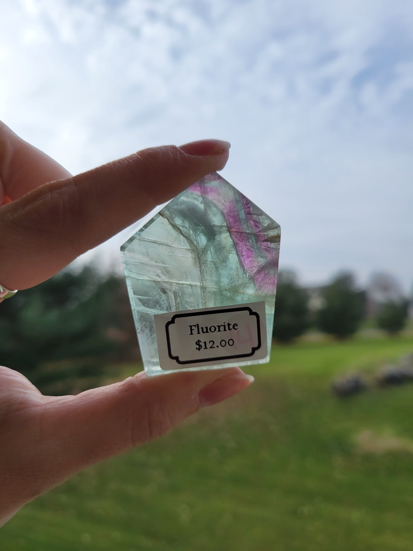 Rainbow Fluorite Slabs