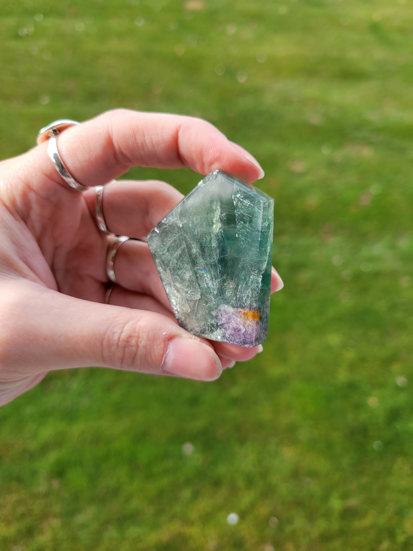 Rainbow Fluorite Slabs