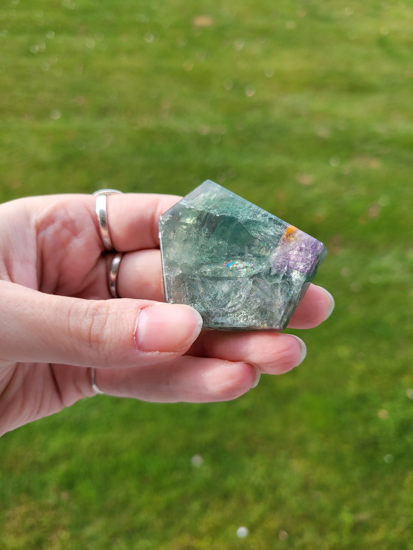 Rainbow Fluorite Slabs