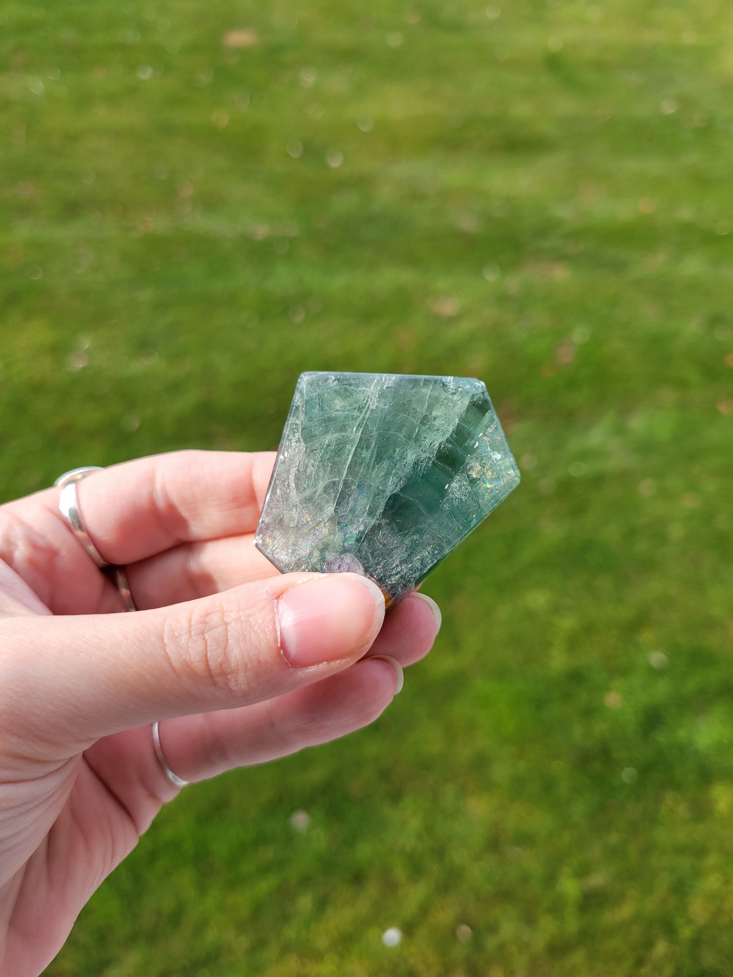 Rainbow Fluorite Slabs