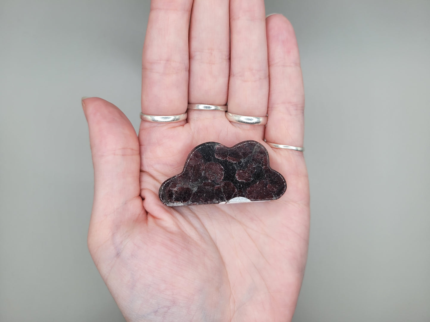 Firecracker Garnet Cloud Carving