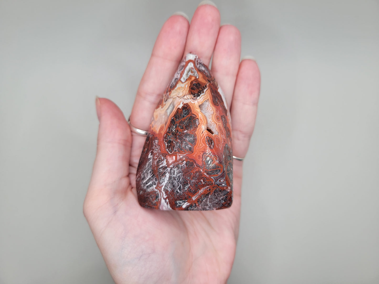 Mexican Crazy Lace Agate Flame
