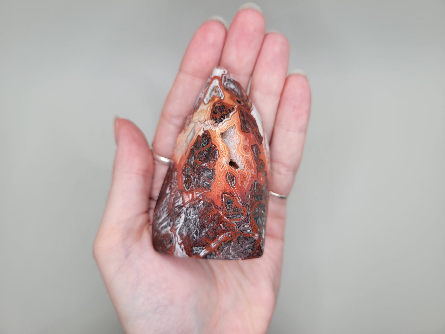 Mexican Crazy Lace Agate Flame