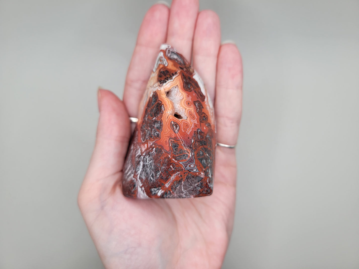 Mexican Crazy Lace Agate Flame
