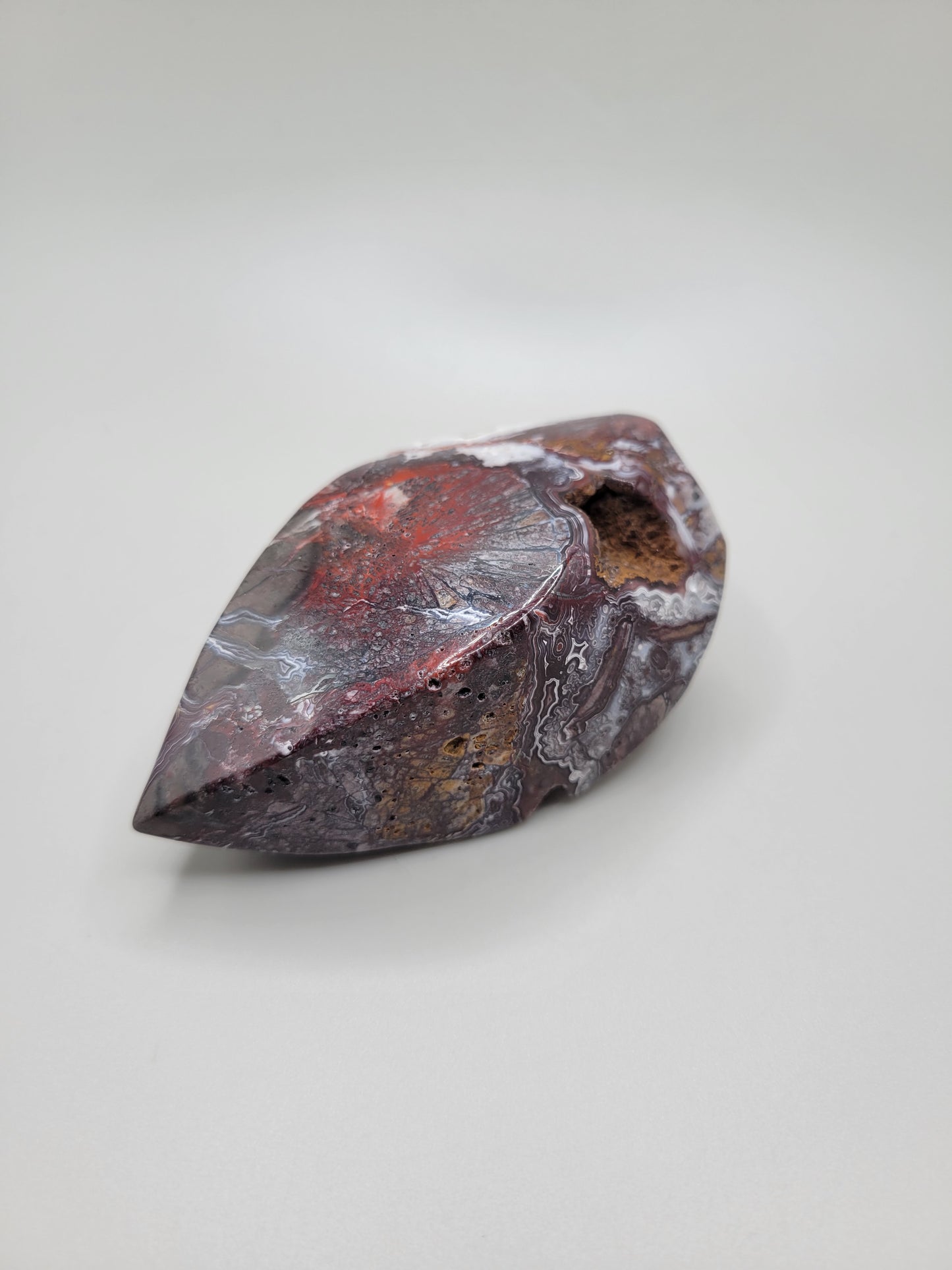 Mexican Crazy Lace Agate Flame