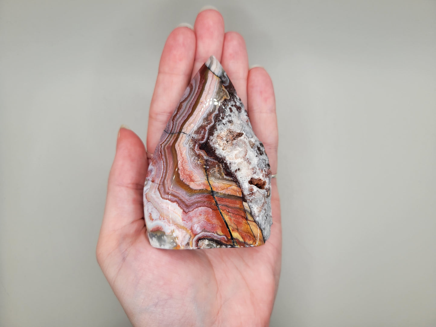 Mexican Crazy Lace Agate Flame