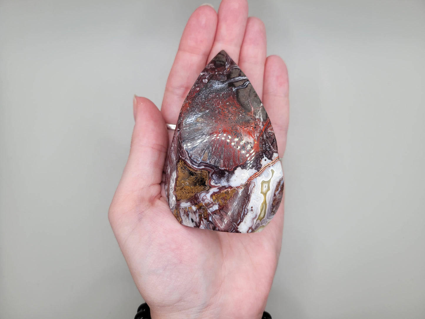 Mexican Crazy Lace Agate Flame