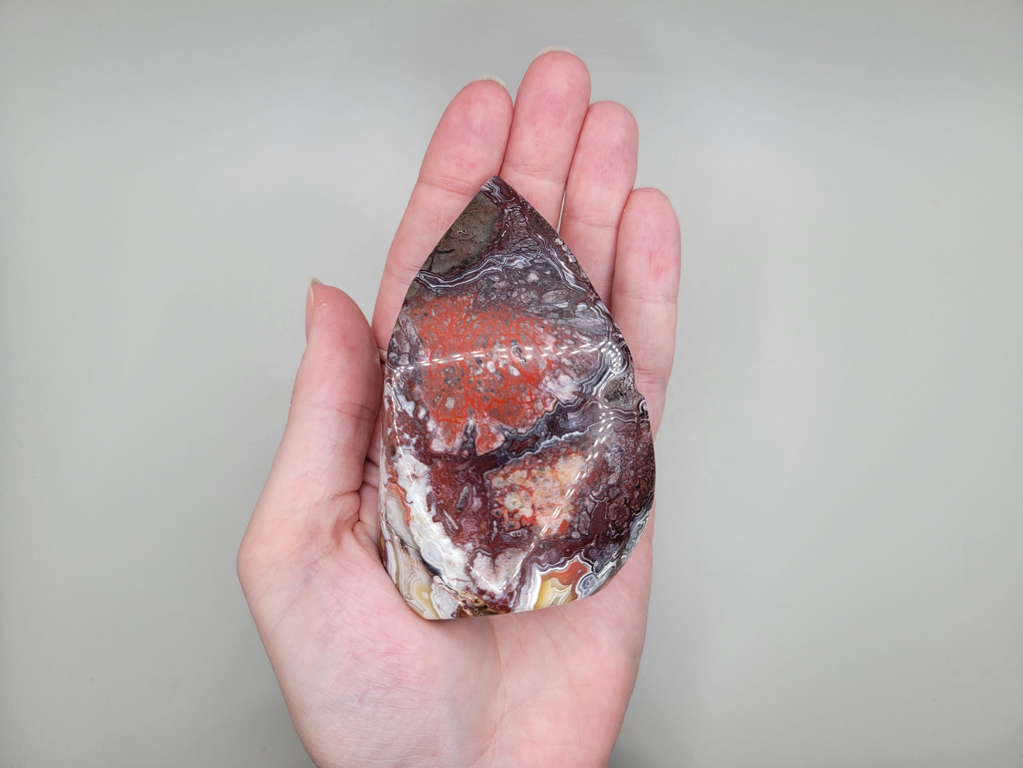 Mexican Crazy Lace Agate Flame