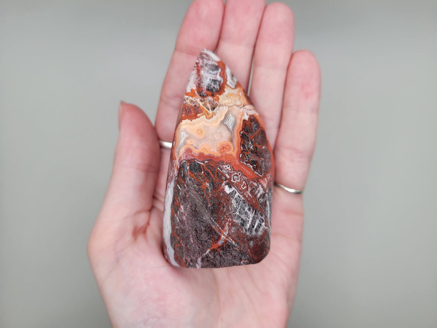 Mexican Crazy Lace Agate Flame