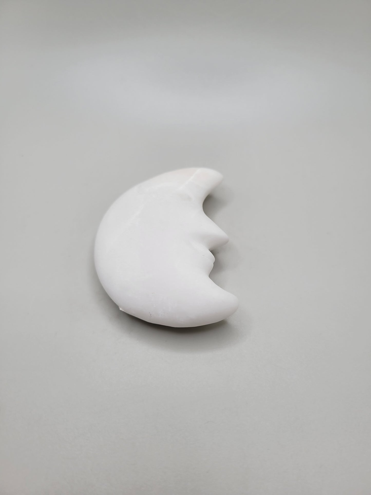 Milky Quartz Moon