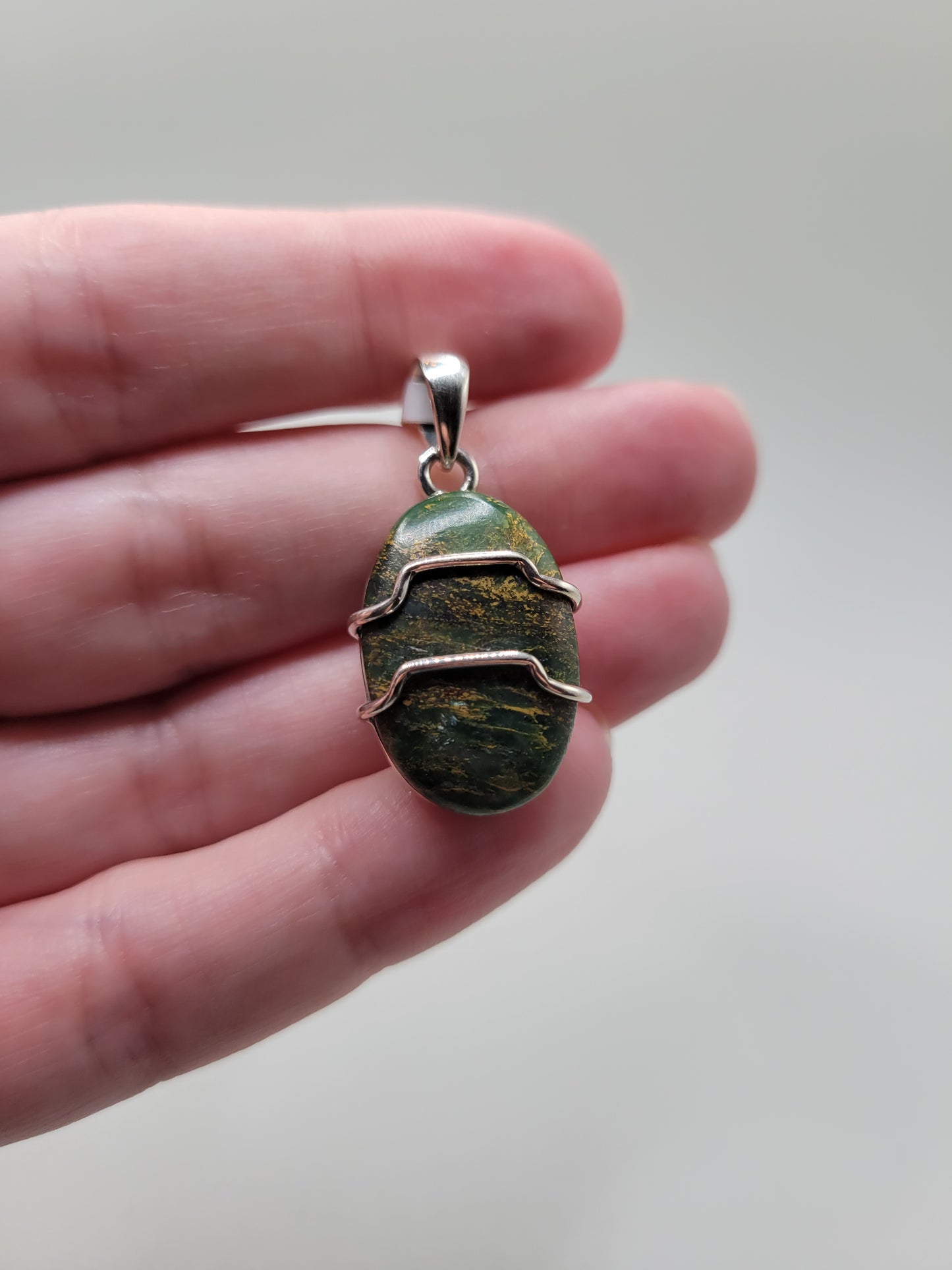 Green Fuchsite Pendant