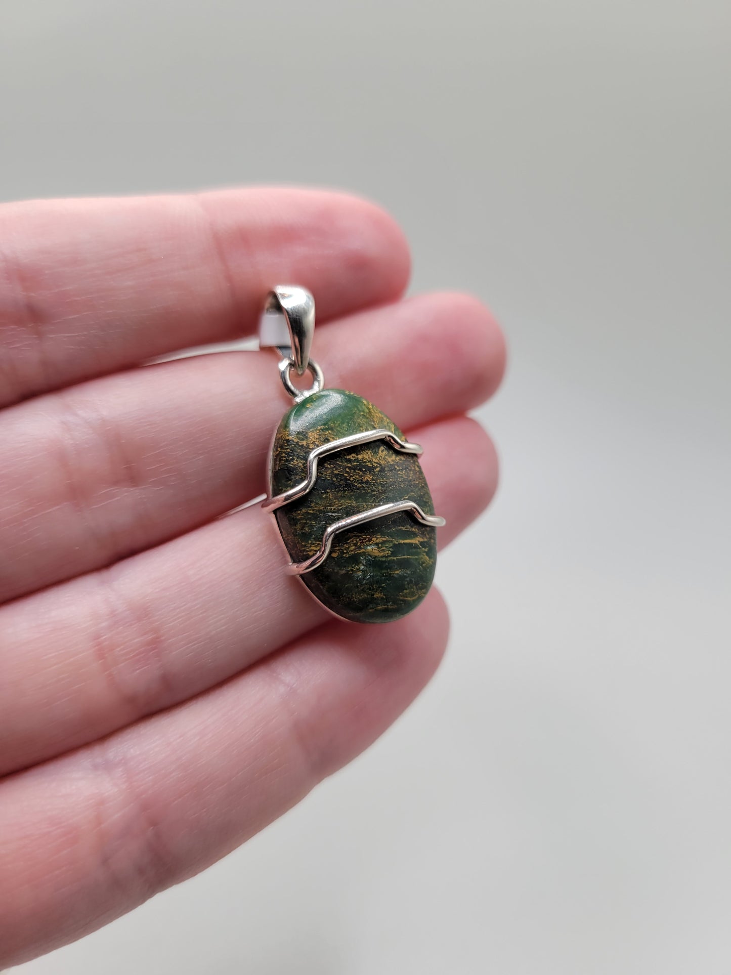Green Fuchsite Pendant