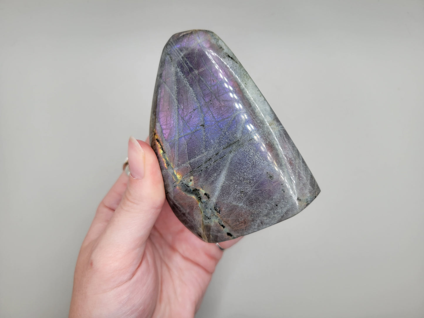 Labradorite Freeform - Purple