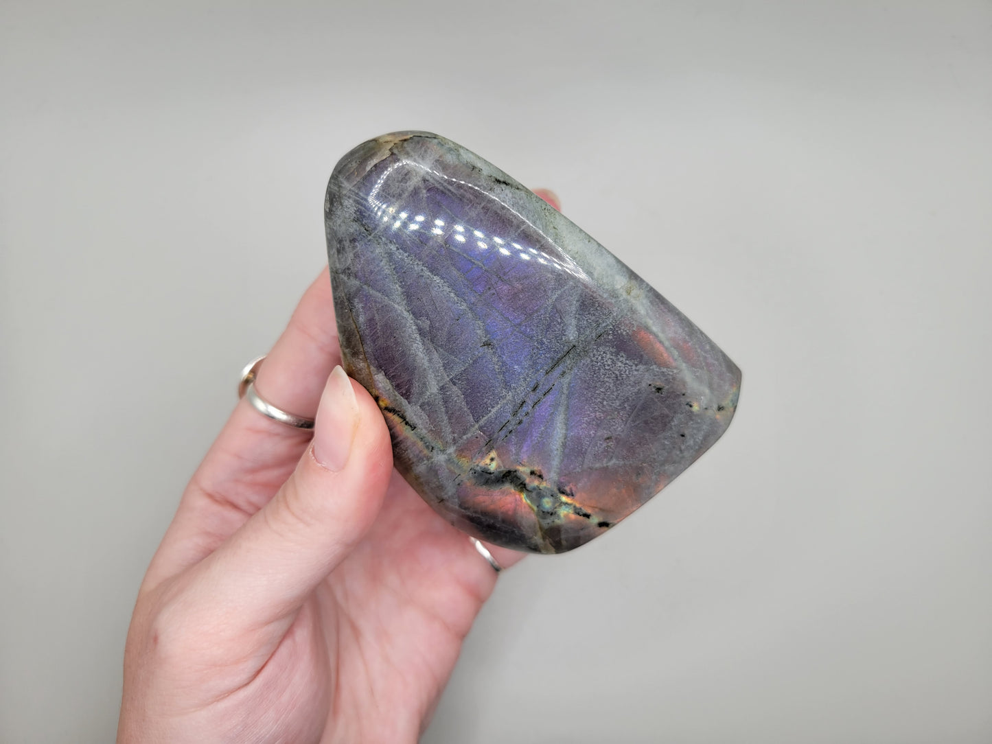 Labradorite Freeform - Purple