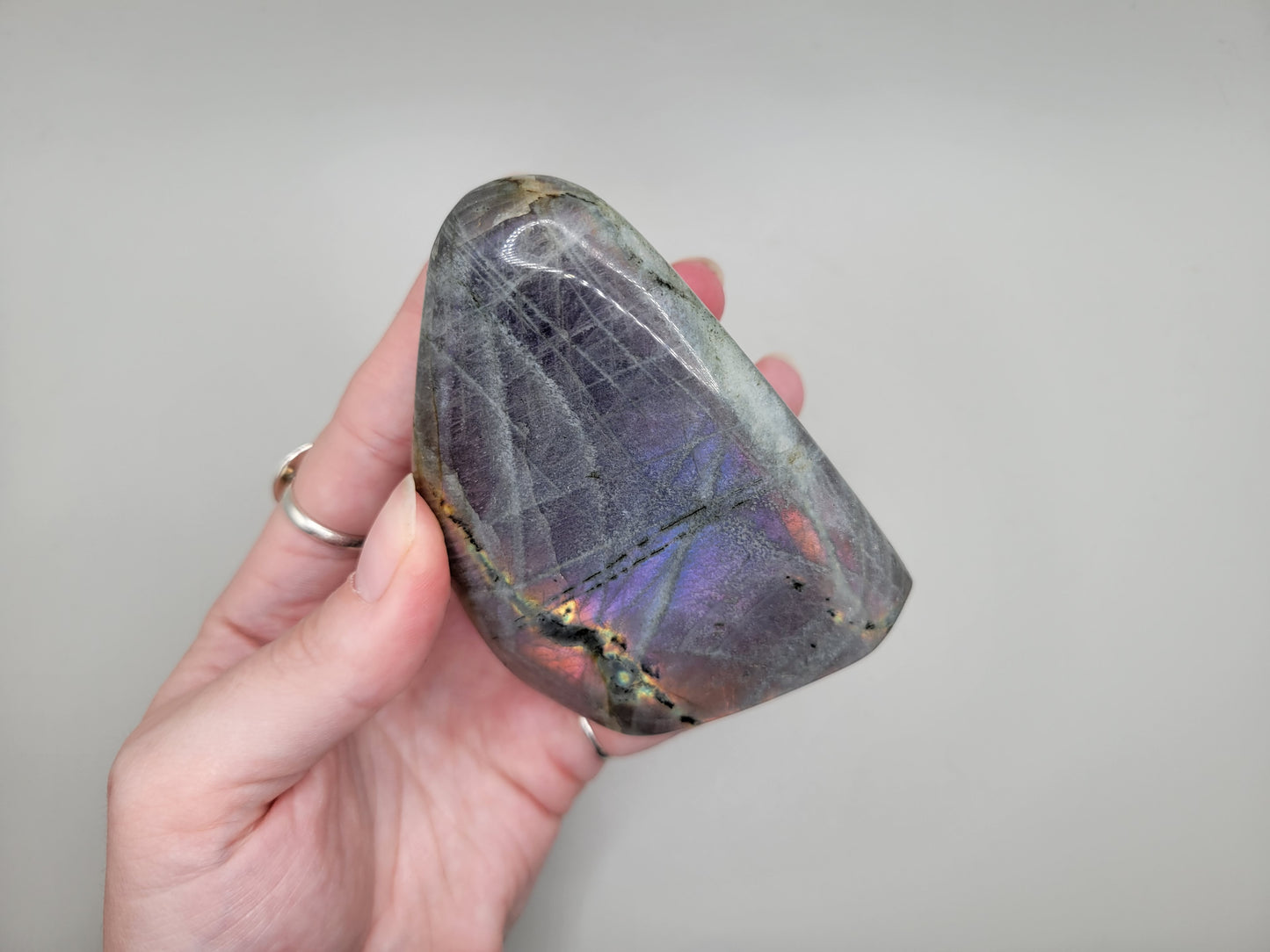 Labradorite Freeform - Purple