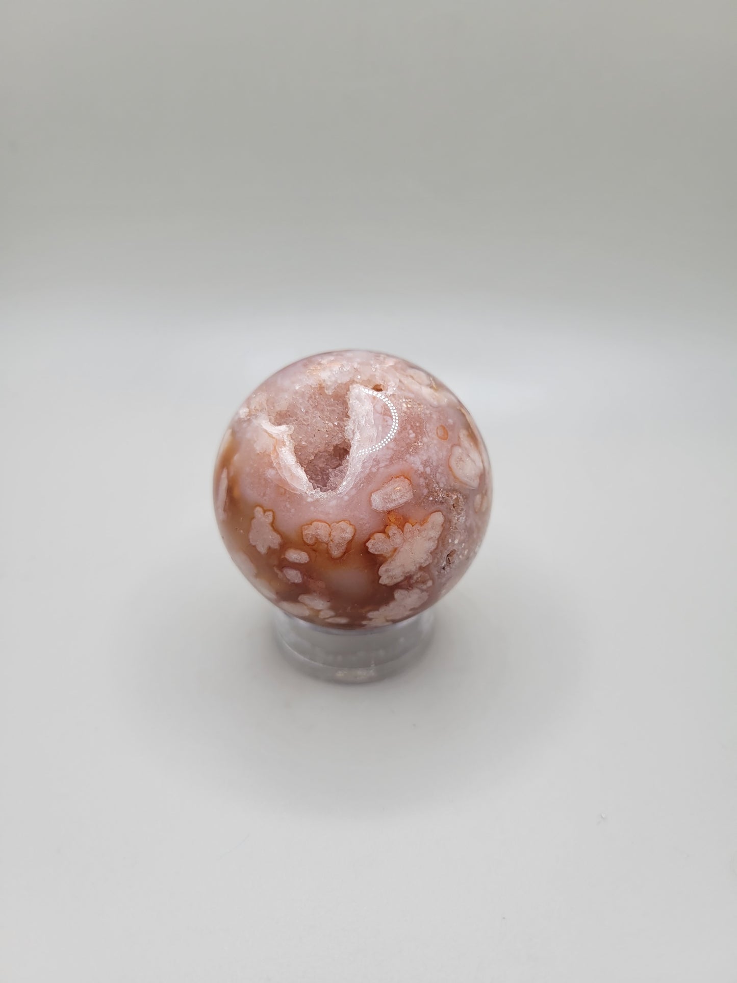Flower Agate Sphere