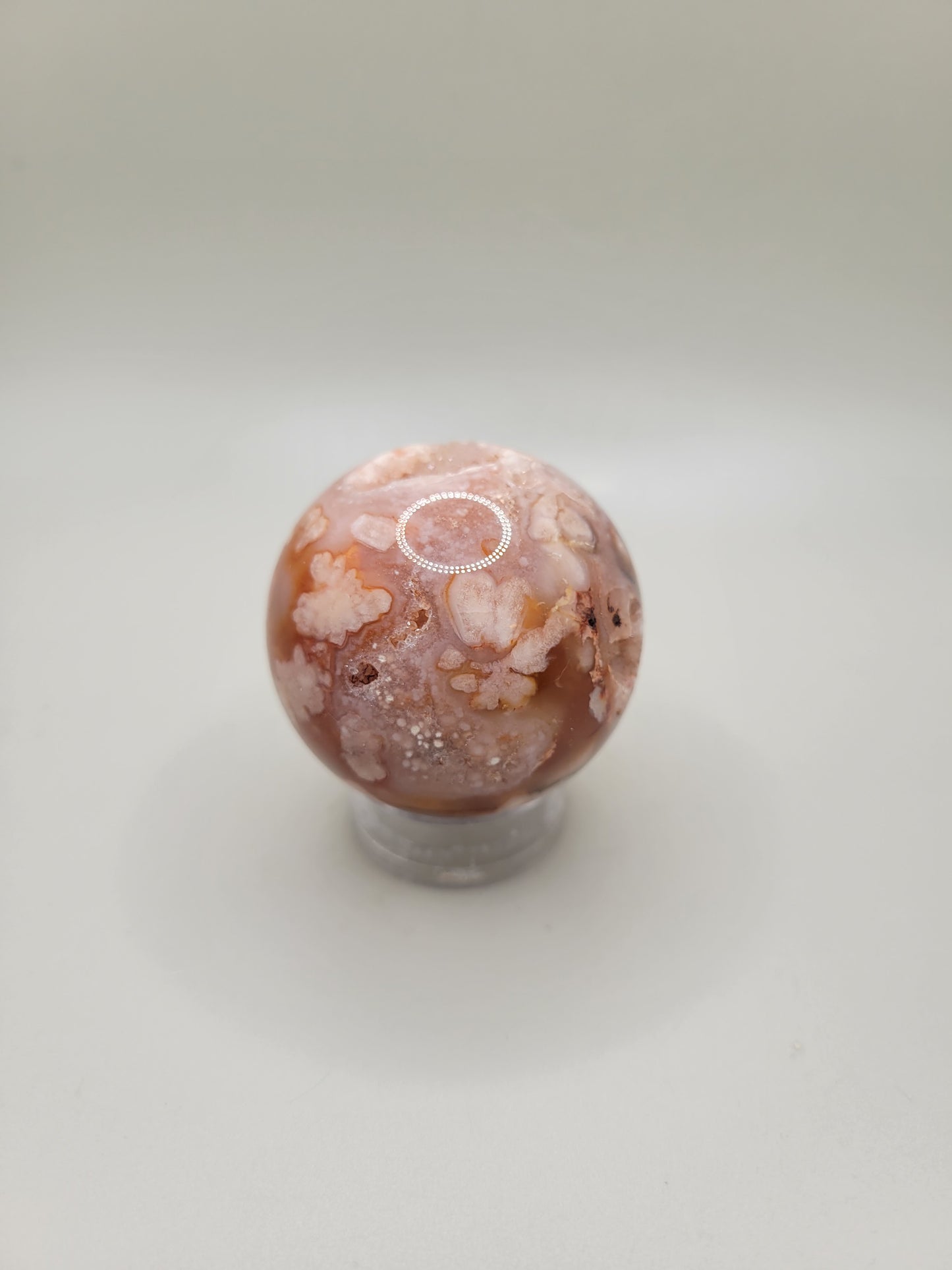 Flower Agate Sphere