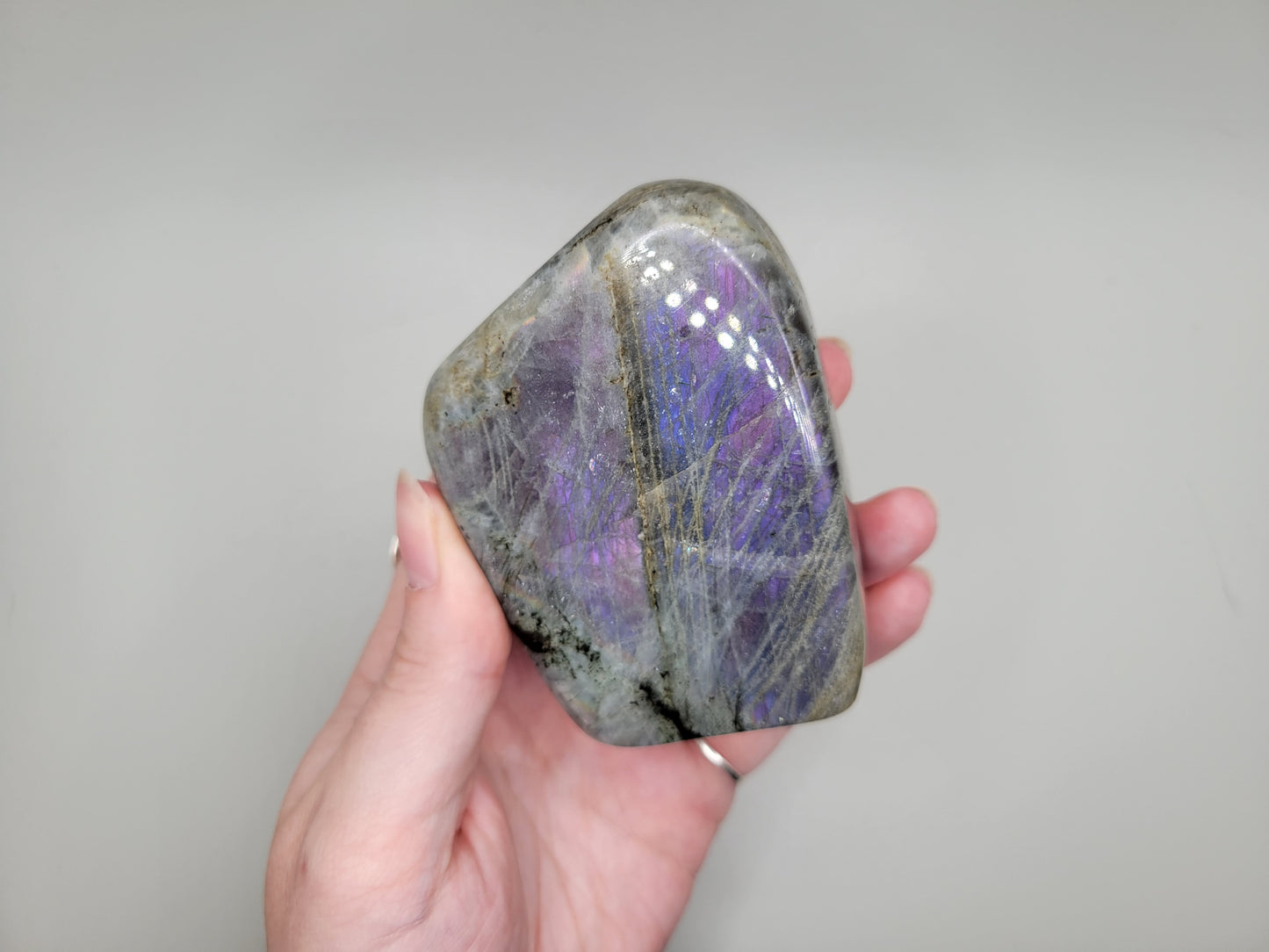Labradorite Freeform - Purple