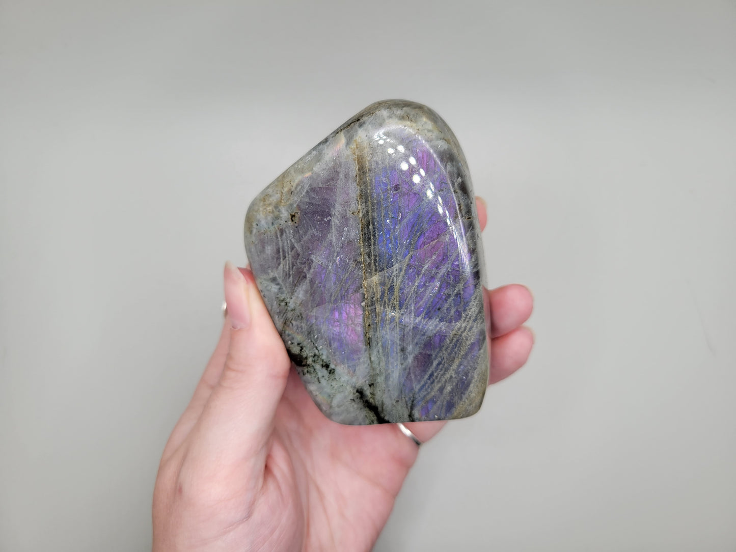 Labradorite Freeform - Purple