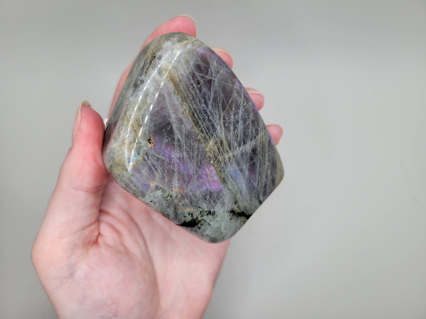 Labradorite Freeform - Purple