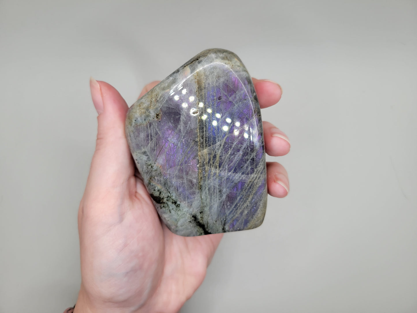 Labradorite Freeform - Purple