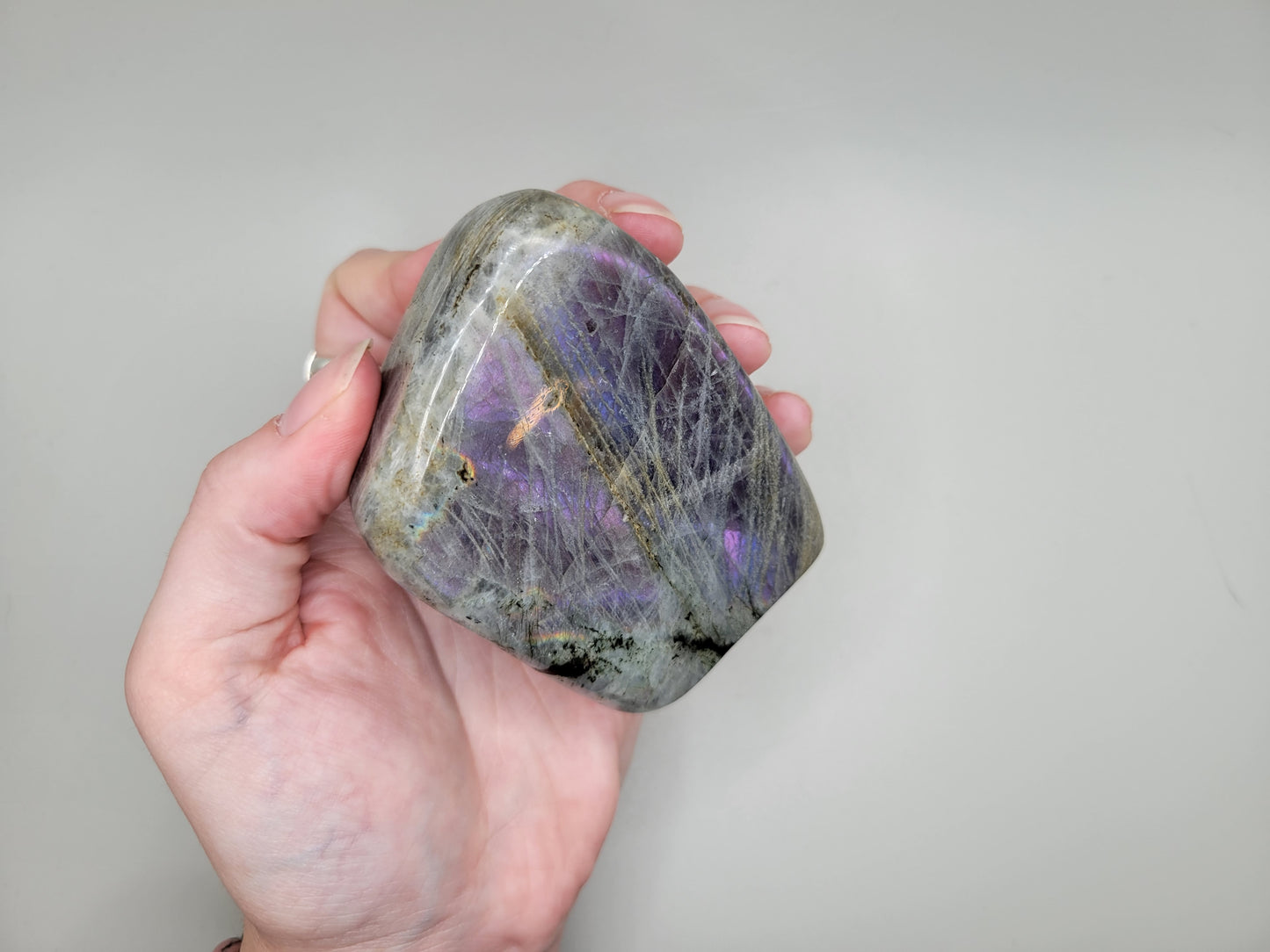 Labradorite Freeform - Purple