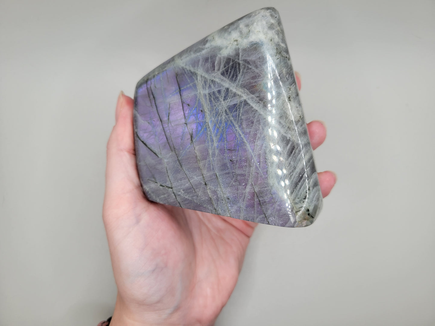 Labradorite Freeform - Purple